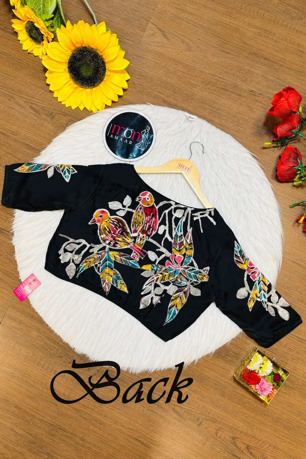 Bird Of Poetry- Modal Silk Batik Blouse