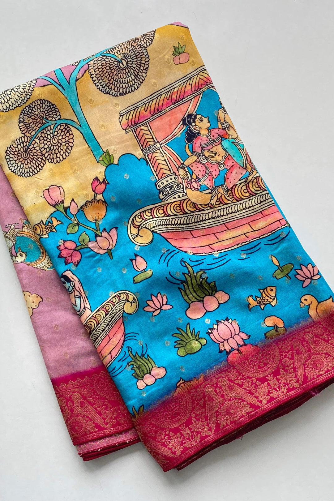 Pavitra Prakriti Dola Silk Saree
