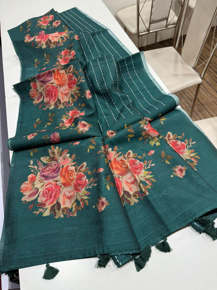 Natural Essence Tussar Silk Saree