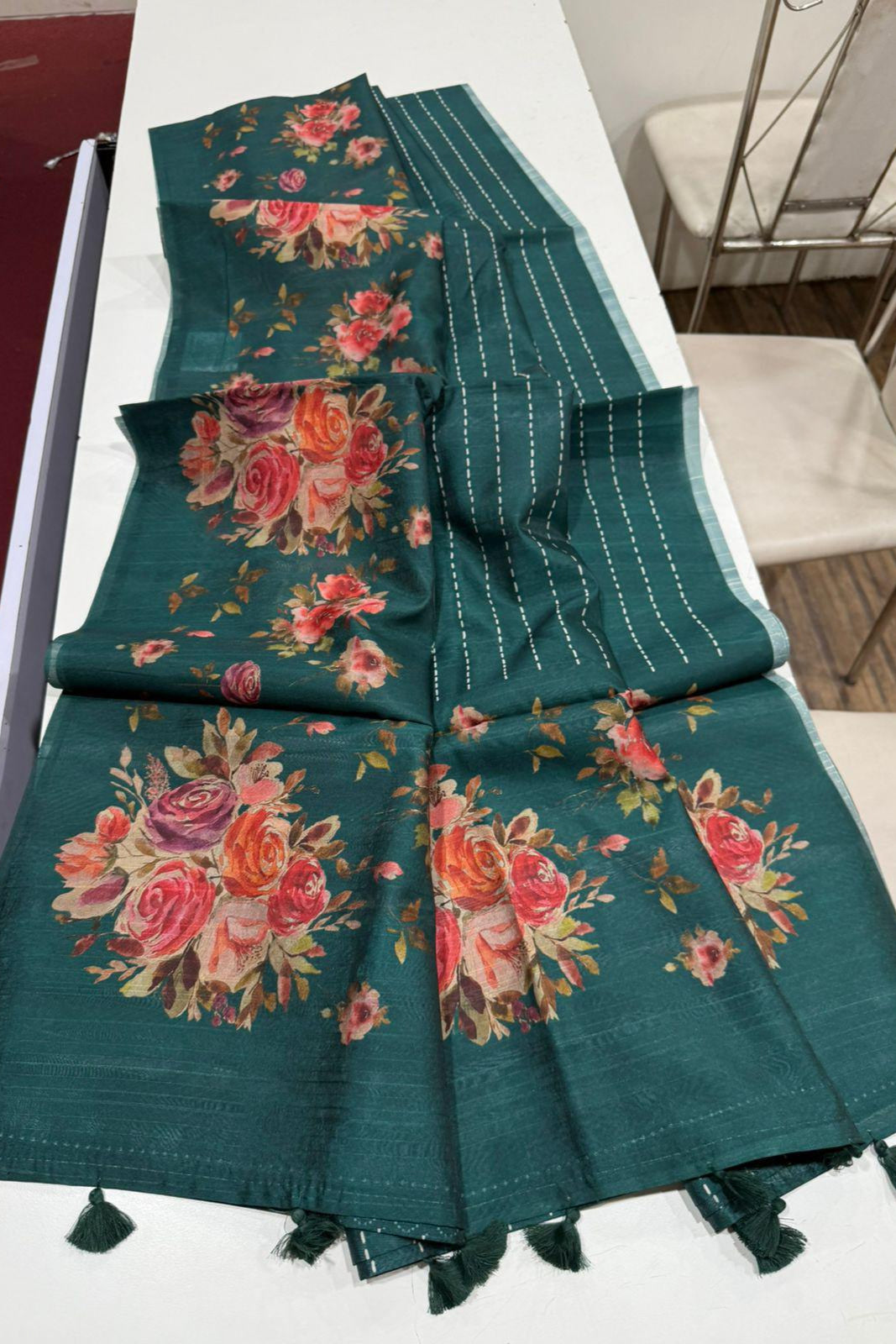 Natural Essence Tussar Silk Saree