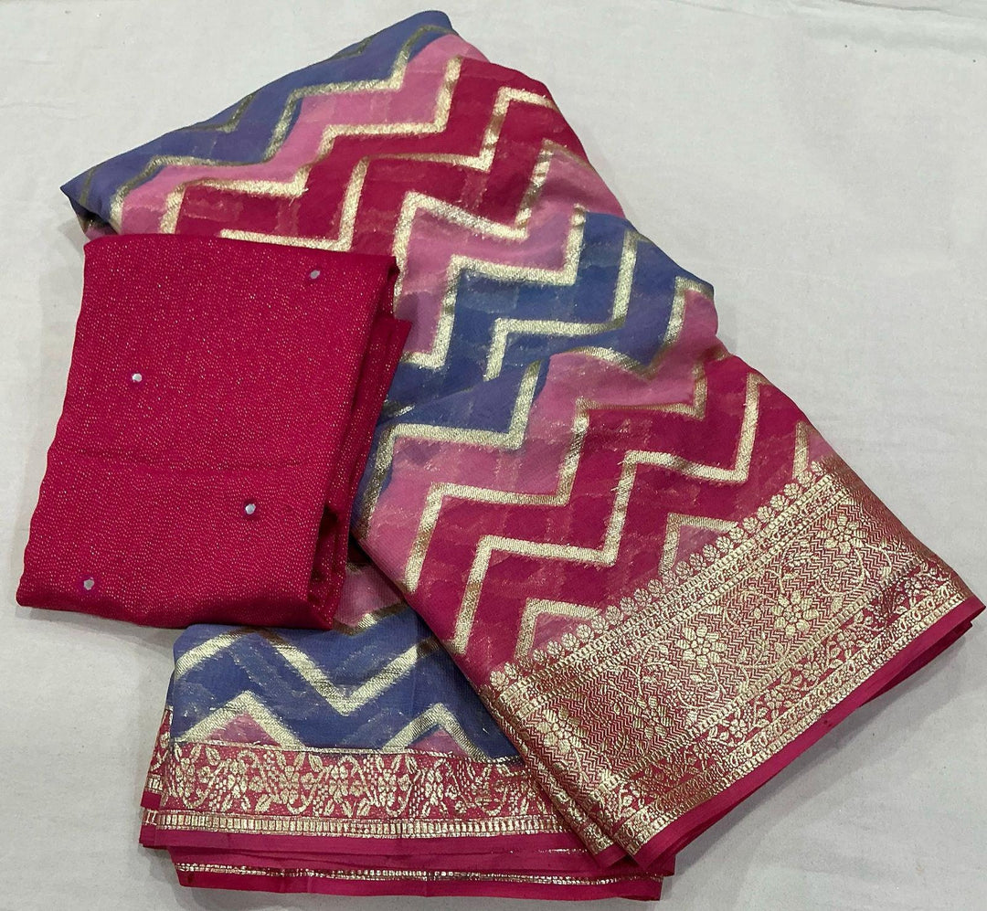 Affordable Elegance Georgette Saree