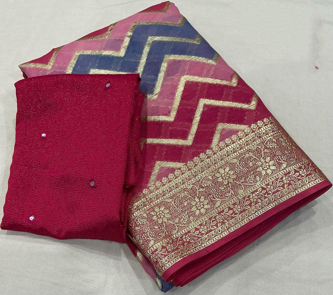 Affordable Elegance Georgette Saree