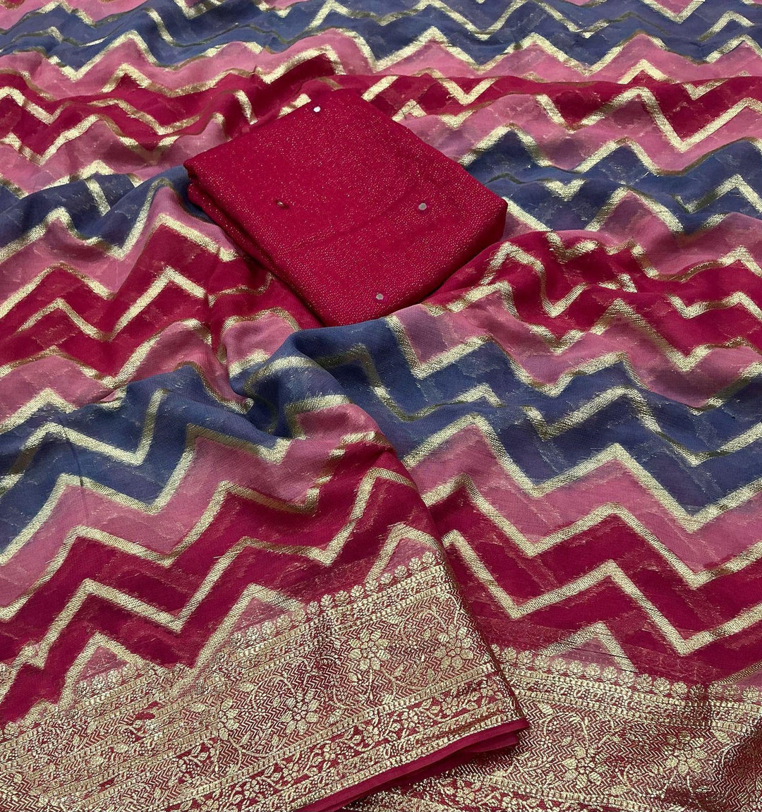 Affordable Elegance Georgette Saree