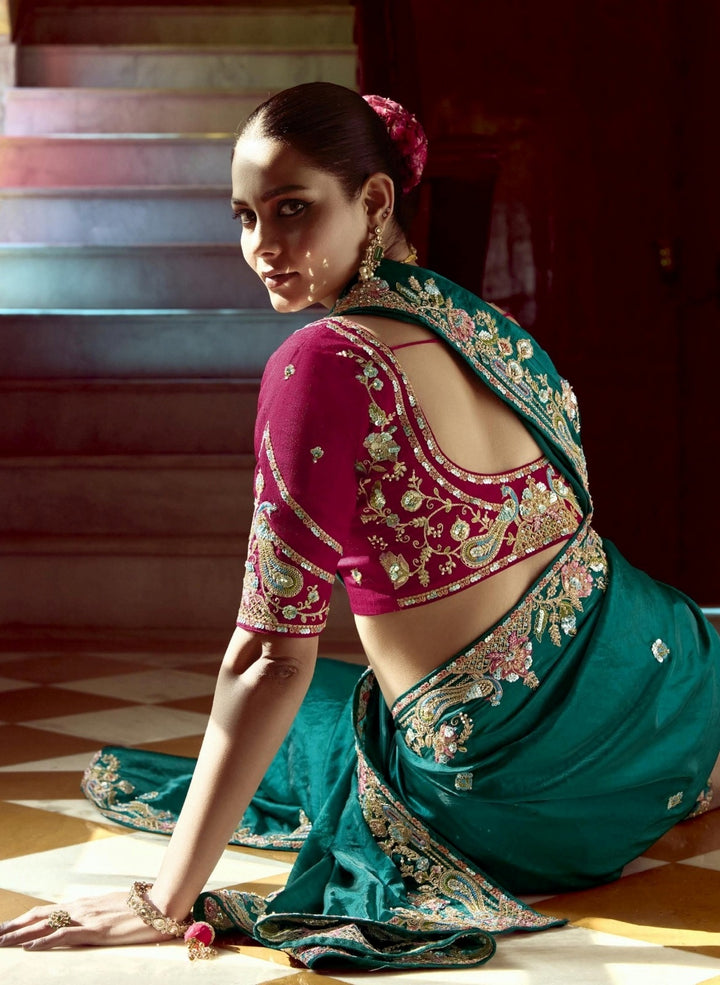 Looks Beautiful Fancy Silk Saree