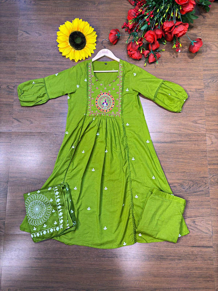 A New Journey- Cotton Kurti Set
