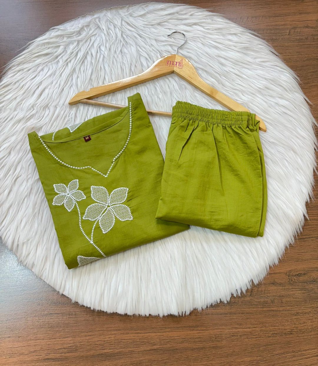 Beauty Of Flowers- Cotton Coord Set