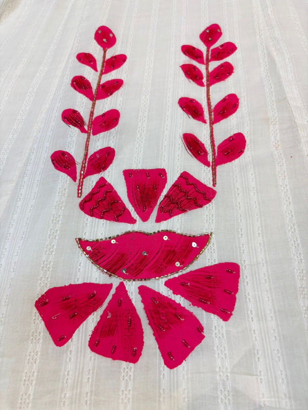 White Wings- Cotton Kurti Set