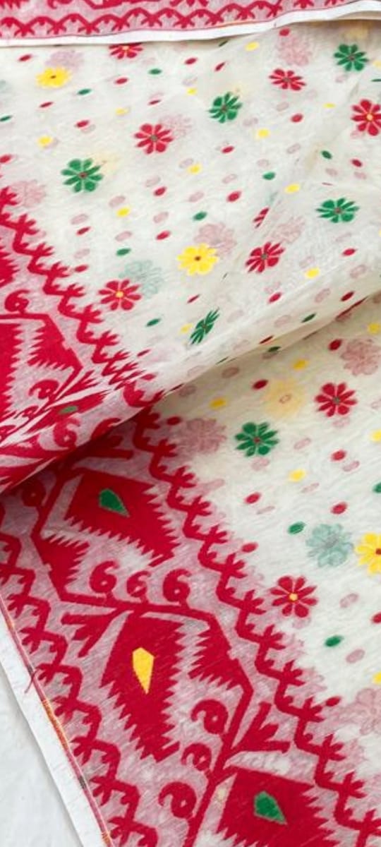 Gouri’s Grace Dhakai Jamdani Saree