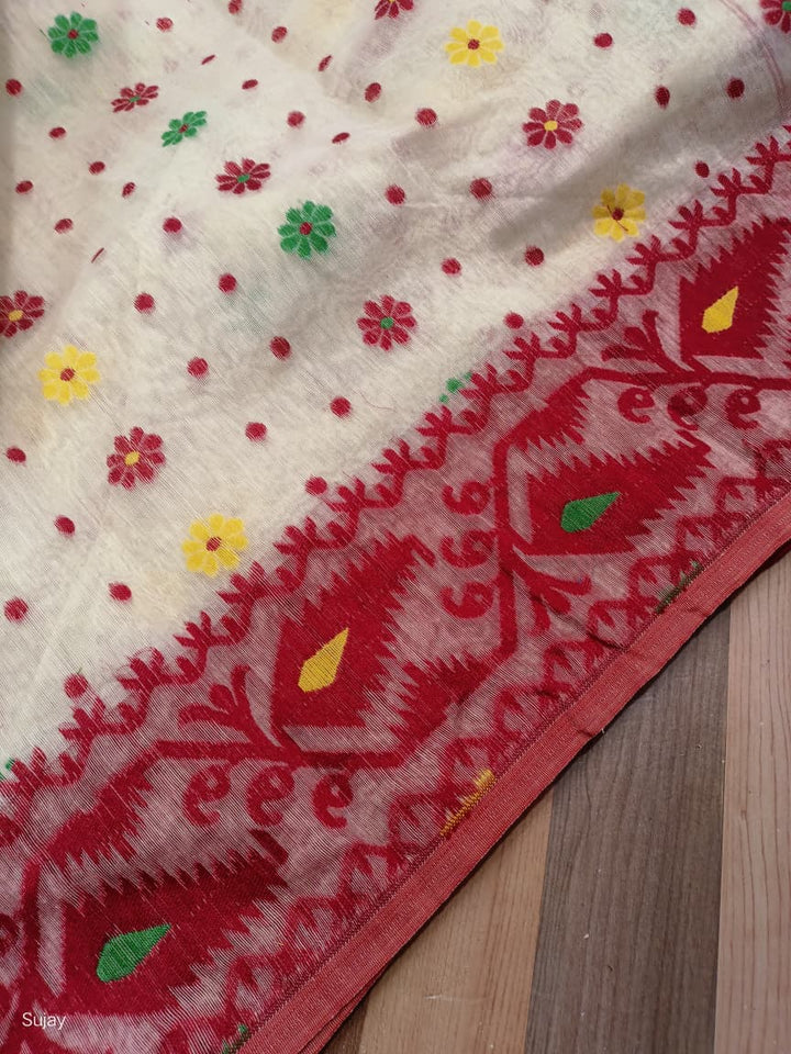 Gouri’s Grace Dhakai Jamdani Saree