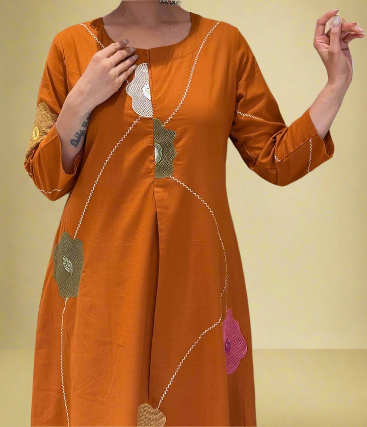 My Jasmine Cotton Kurti Set