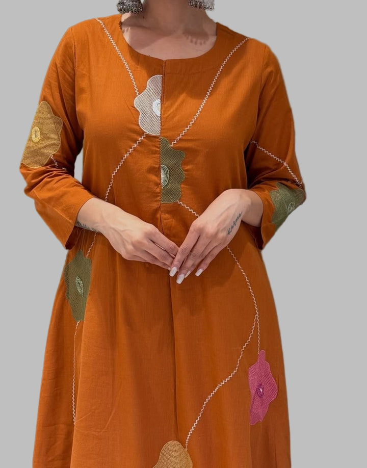 My Jasmine Cotton Kurti Set