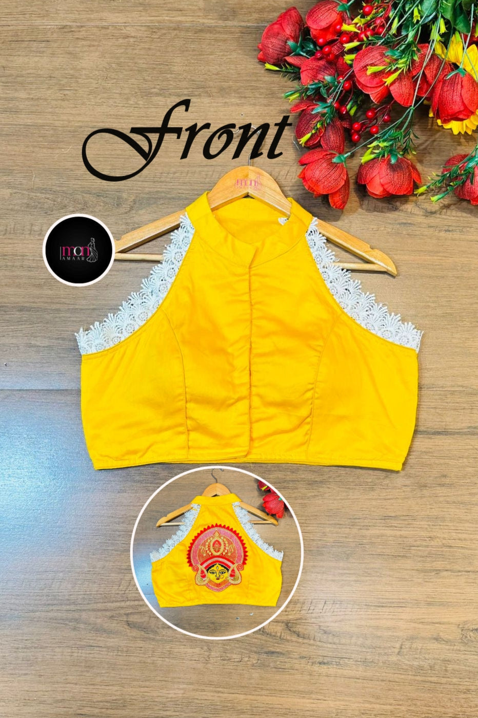 Pushpanjali (পুষ্পাঞ্জলি) Designer Blouse For Durga Puja