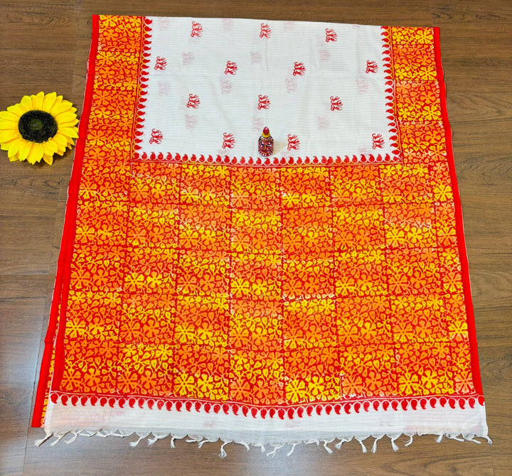 Chhaya Alo -Cotton Handloom Saree