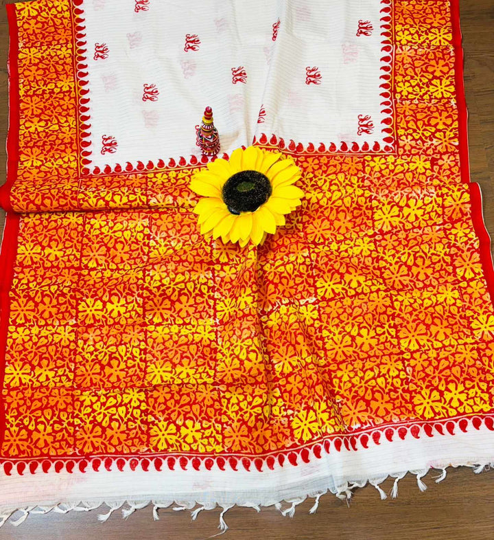 Chhaya Alo -Cotton Handloom Saree