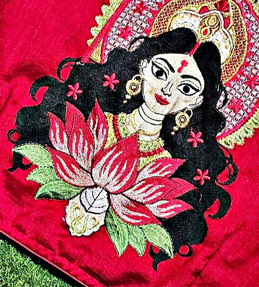 Rupang Dehi- Designer Traditional Blouse