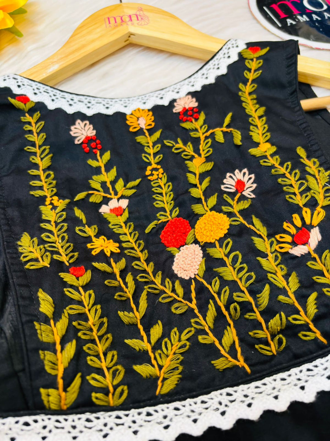 Magical Lace Work - Designer Blouse