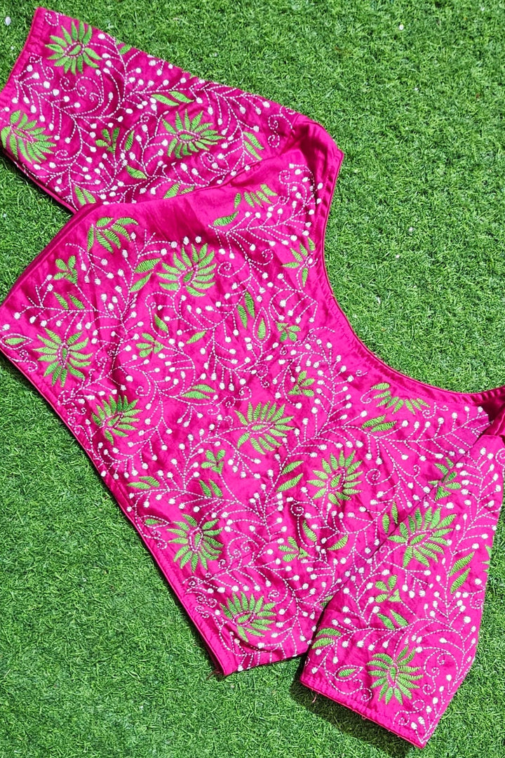 Kantha Queen - Handwork Blouse