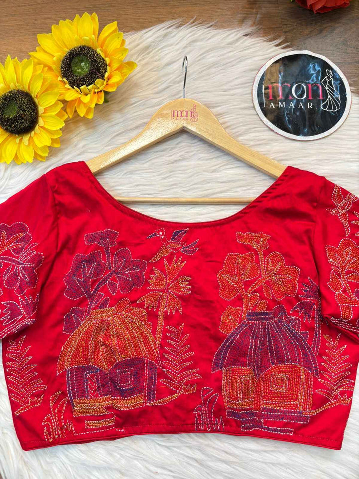 Kantha Queen - Handwork Blouse