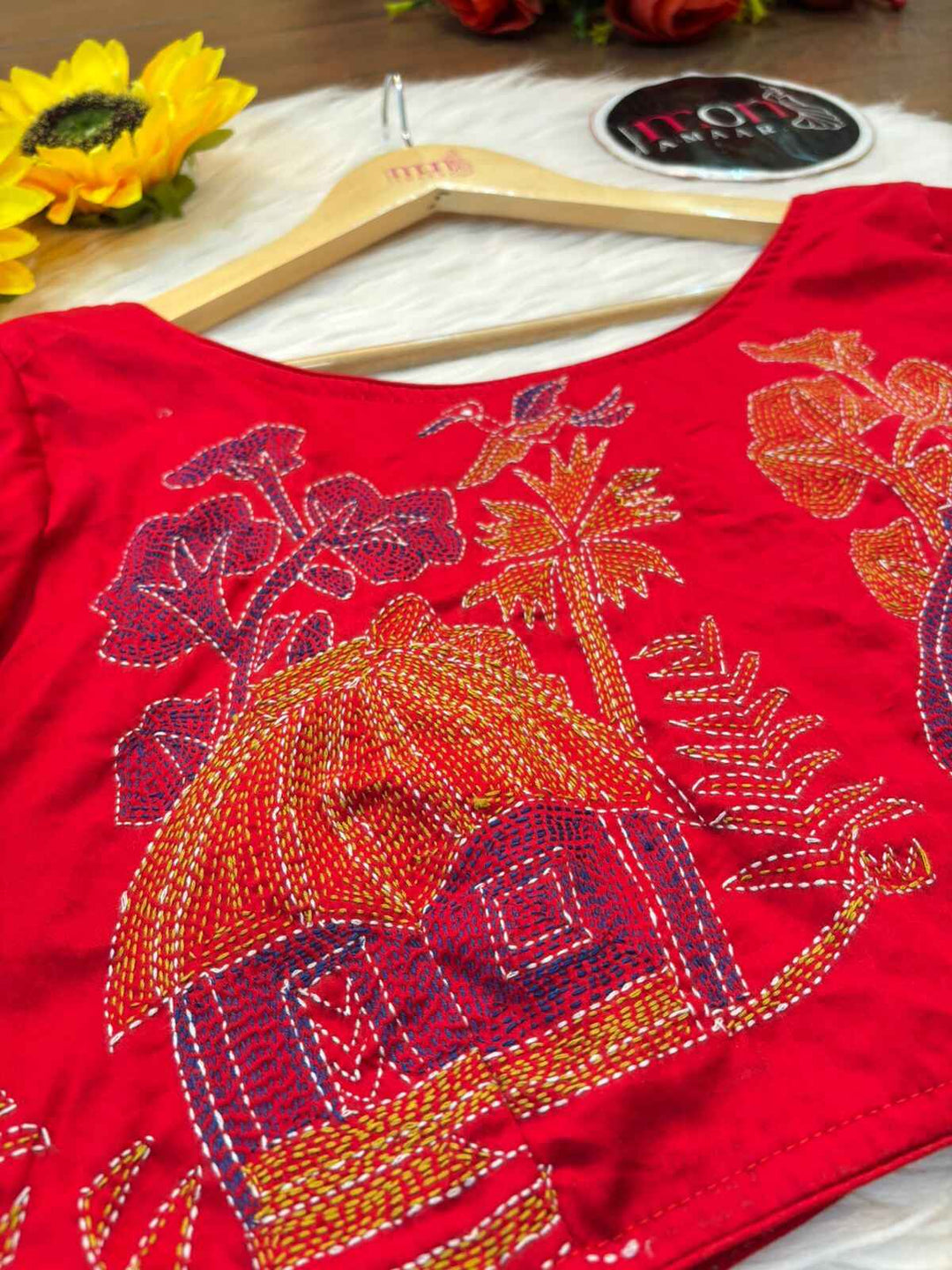 Kantha Queen - Handwork Blouse
