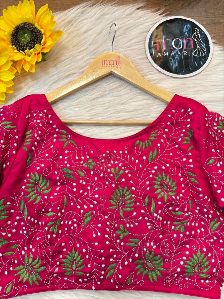 Kantha Queen - Handwork Blouse