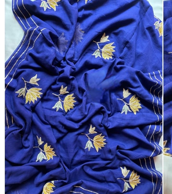Twins Gemini Mul Cotton Saree