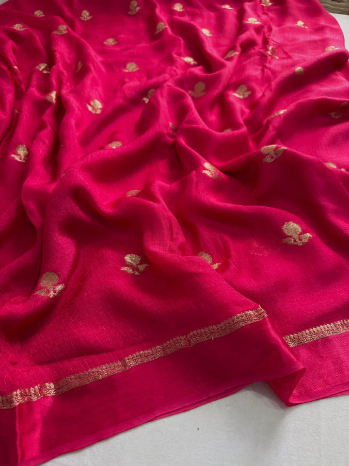 Ripples of Meghna Jute Viscose Saree