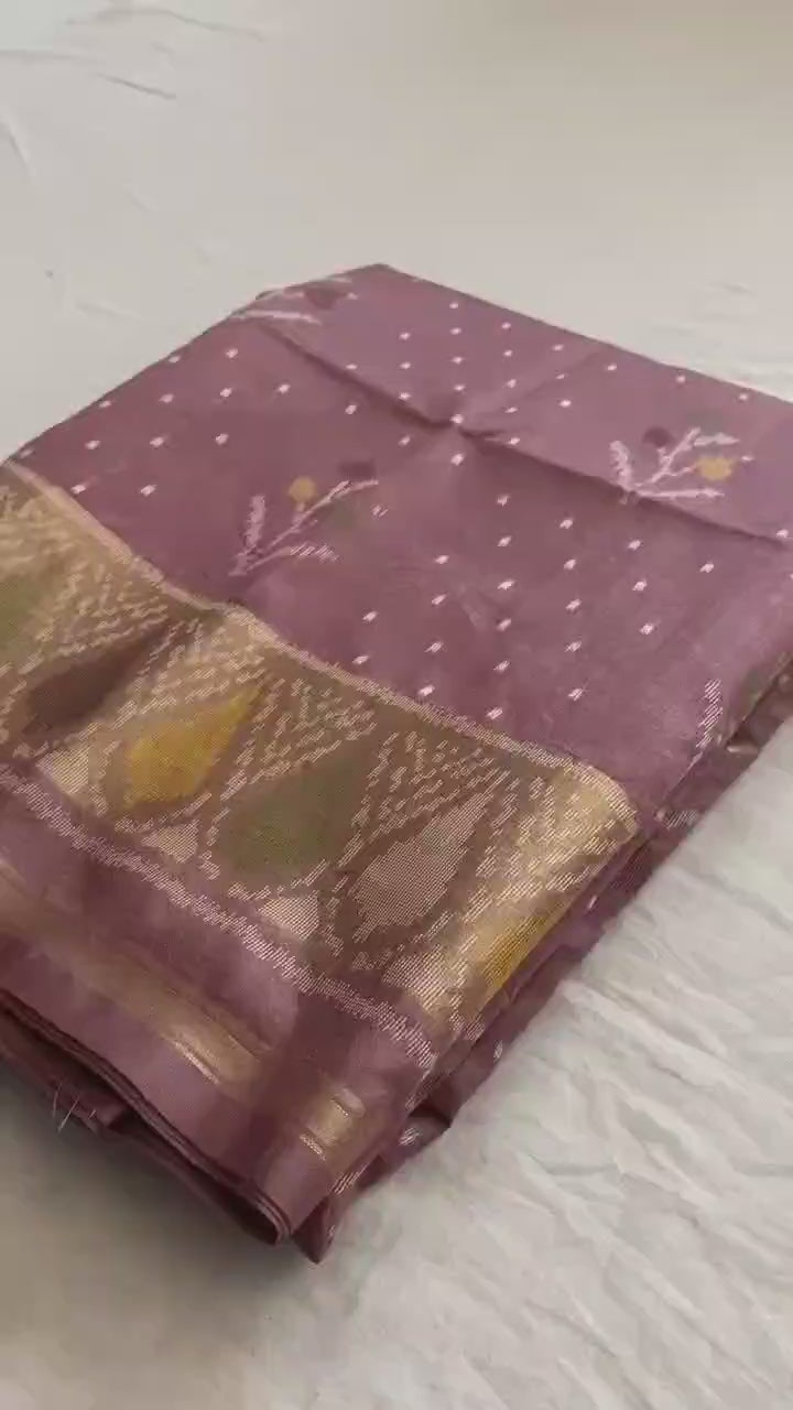 In Love Tussar Silk Saree