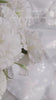 Dancing Daffodils- White Organza