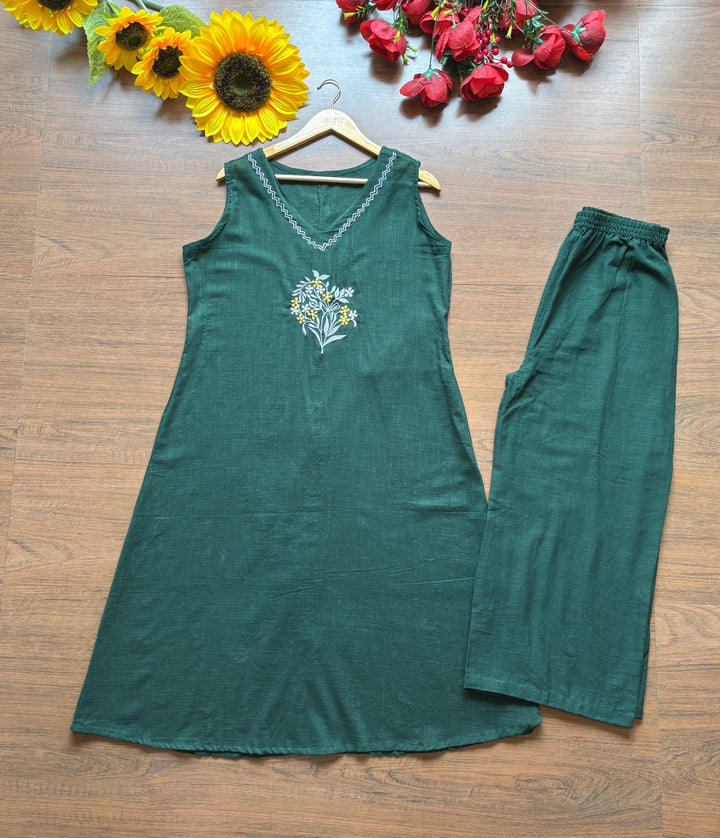 Light Cascade- Cotton Coord Set