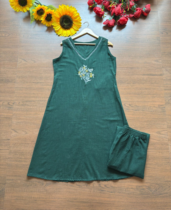 Light Cascade- Cotton Coord Set