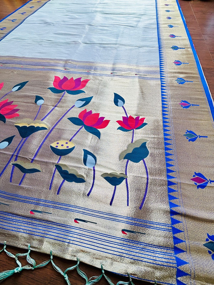 Varnika Valli - Kanjivarum Paithani Silk Saree