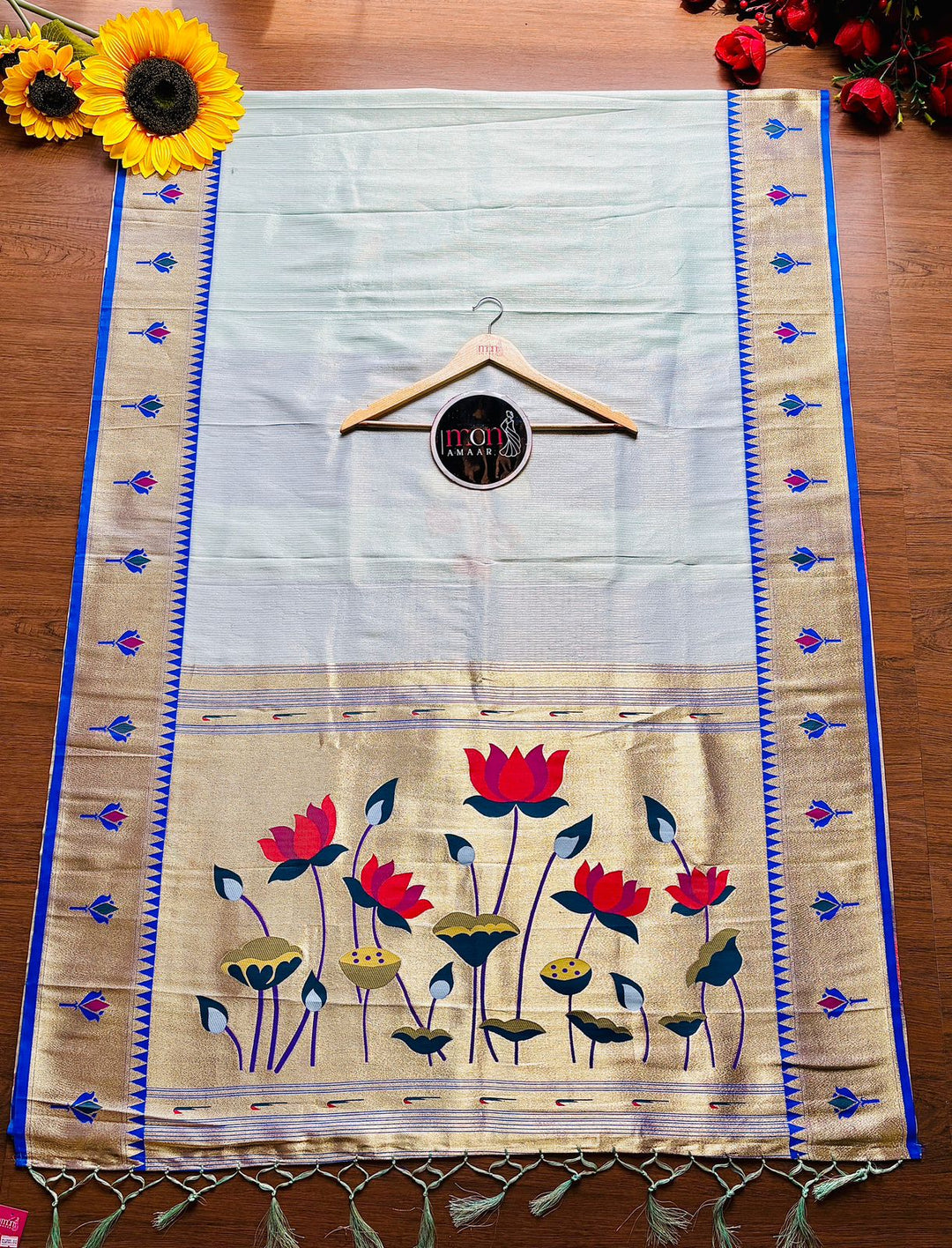 Varnika Valli - Kanjivarum Paithani Silk Saree