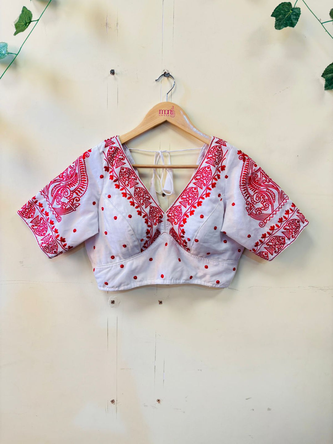 Queen of Water Vichitra Silk Blouse