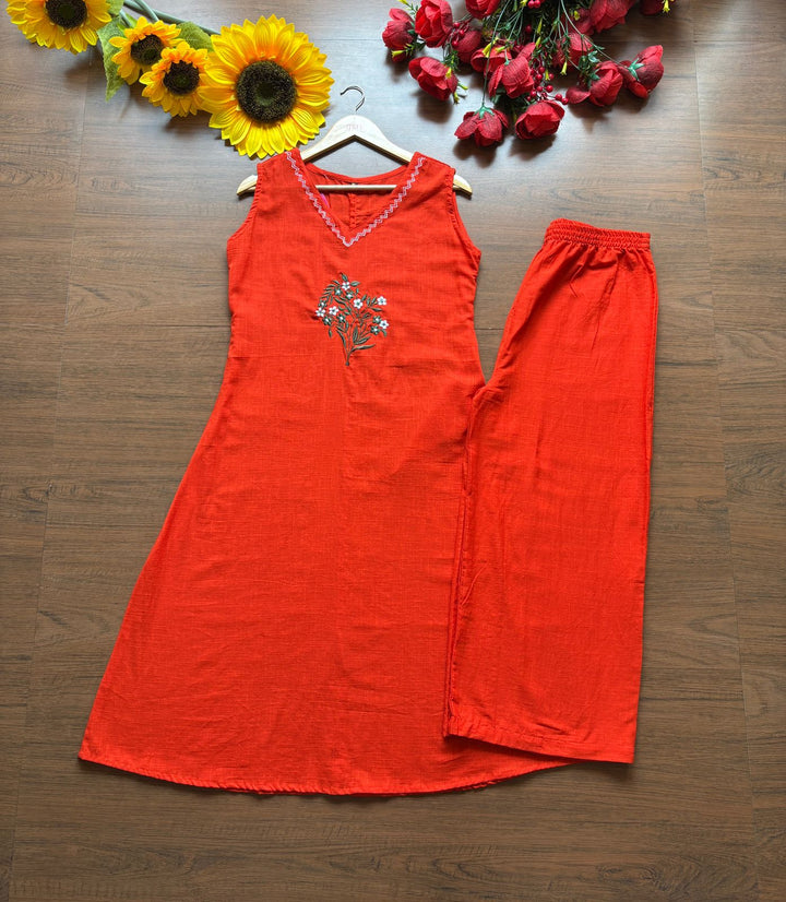 Light Cascade- Cotton Coord Set