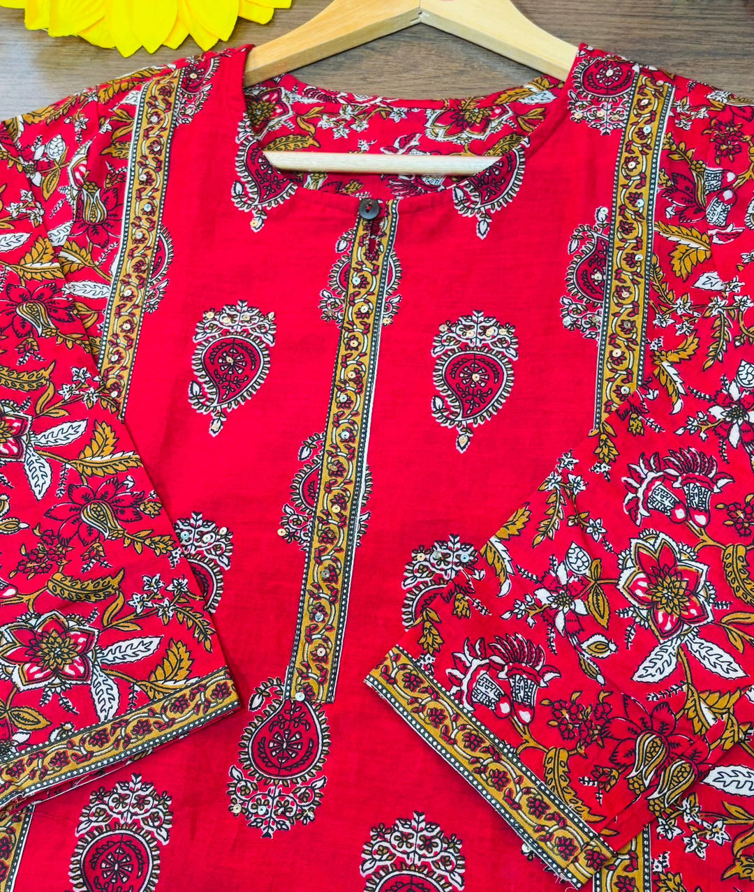 A December to Remember Cotton Suit Set