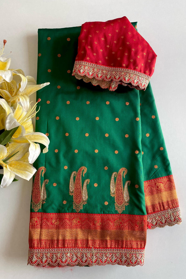 Traditional Vibes- A Festival Special Kanchipuram Saree