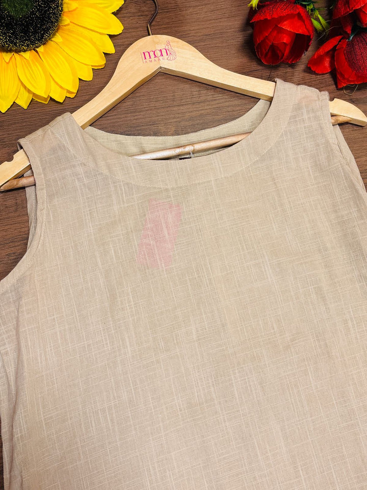 Having Fun- Cotton Kurti Set