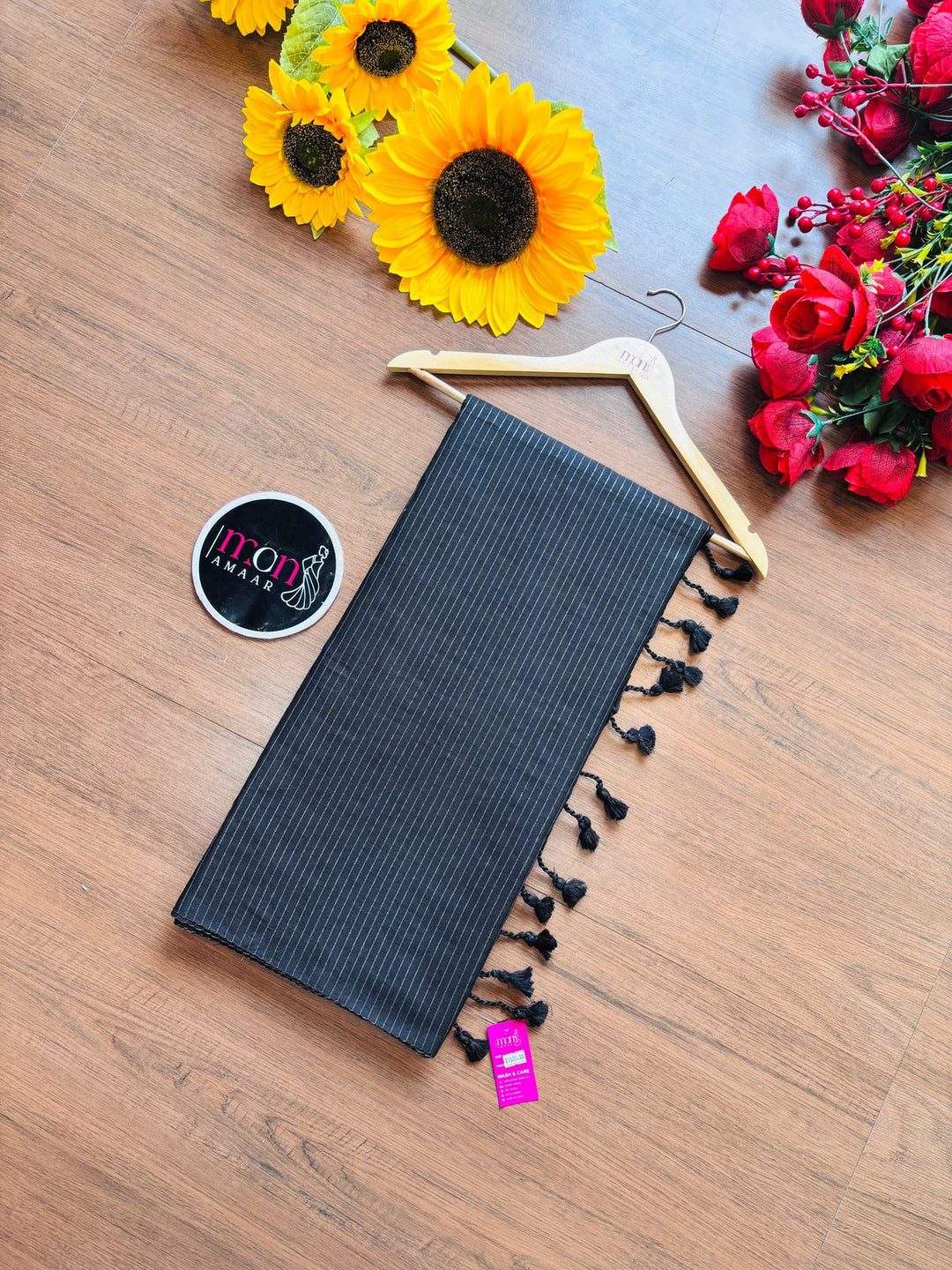 Zari Striped Cotton Saree