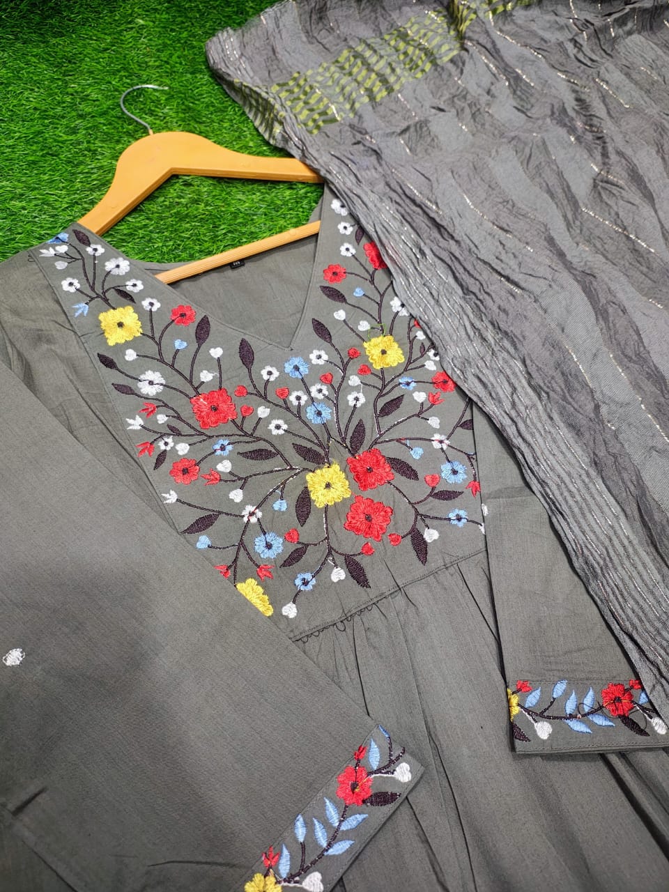 Unscripted Moments Cotton kurti Set