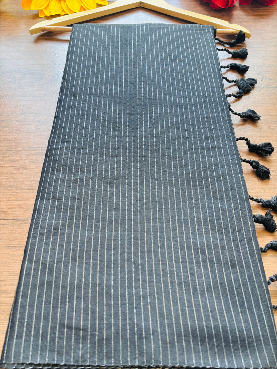 Zari Striped Cotton Saree