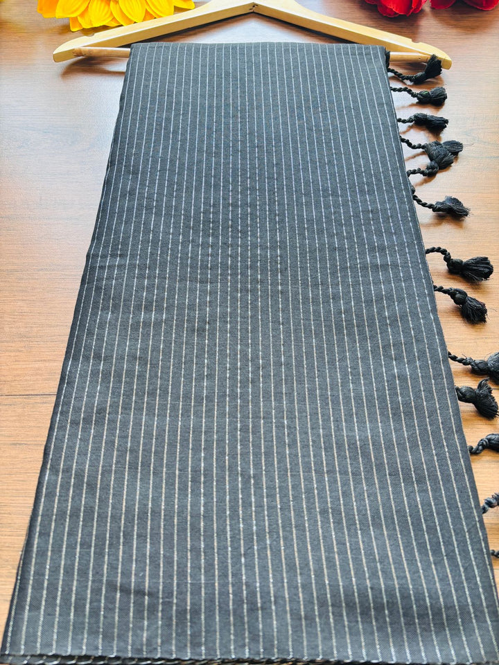 Zari Striped Cotton Saree