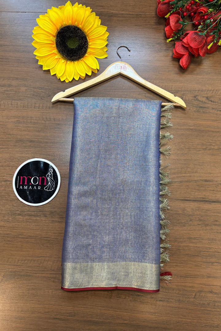 Beloved Tissue Linen Saree