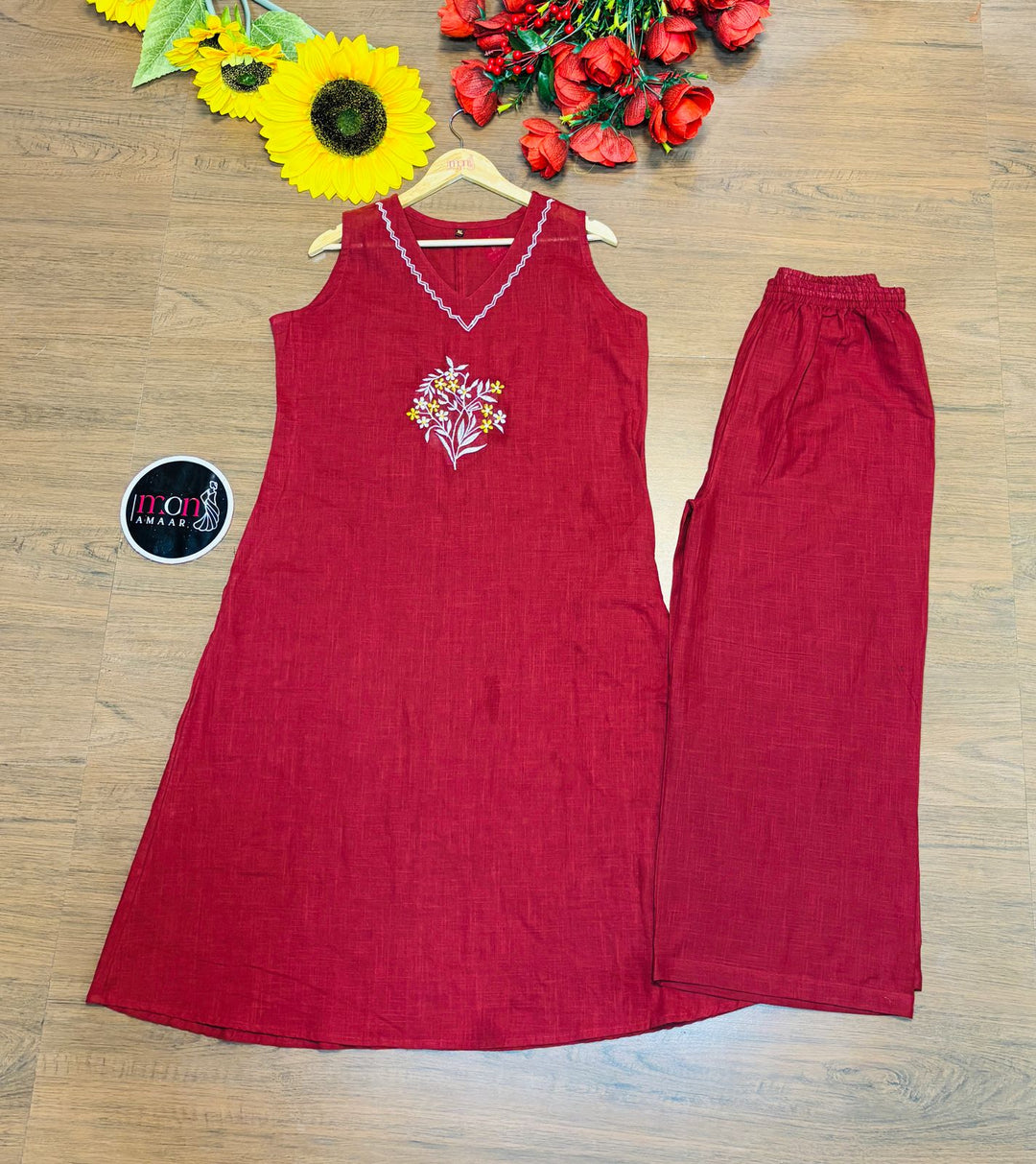 Light Cascade- Cotton Coord Set