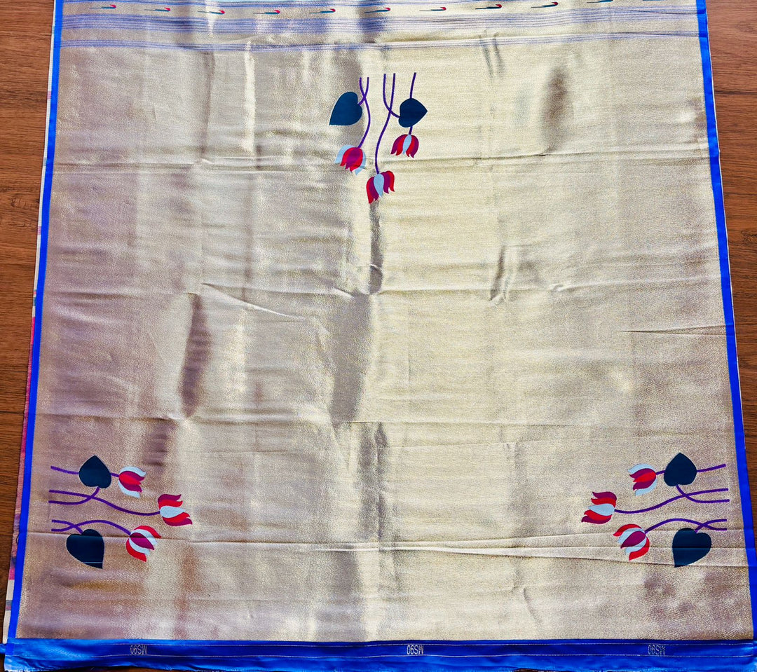 Varnika Valli - Kanjivarum Paithani Silk Saree