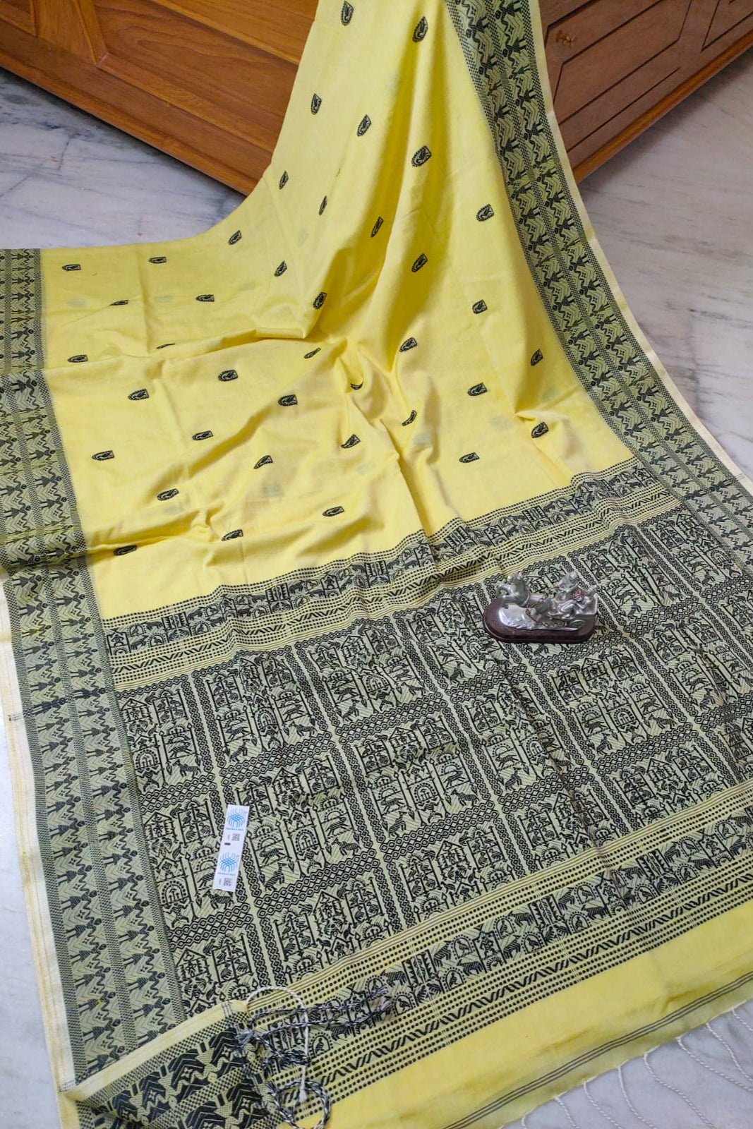Moner Thikana Bengal Mercerized Cotton Saree