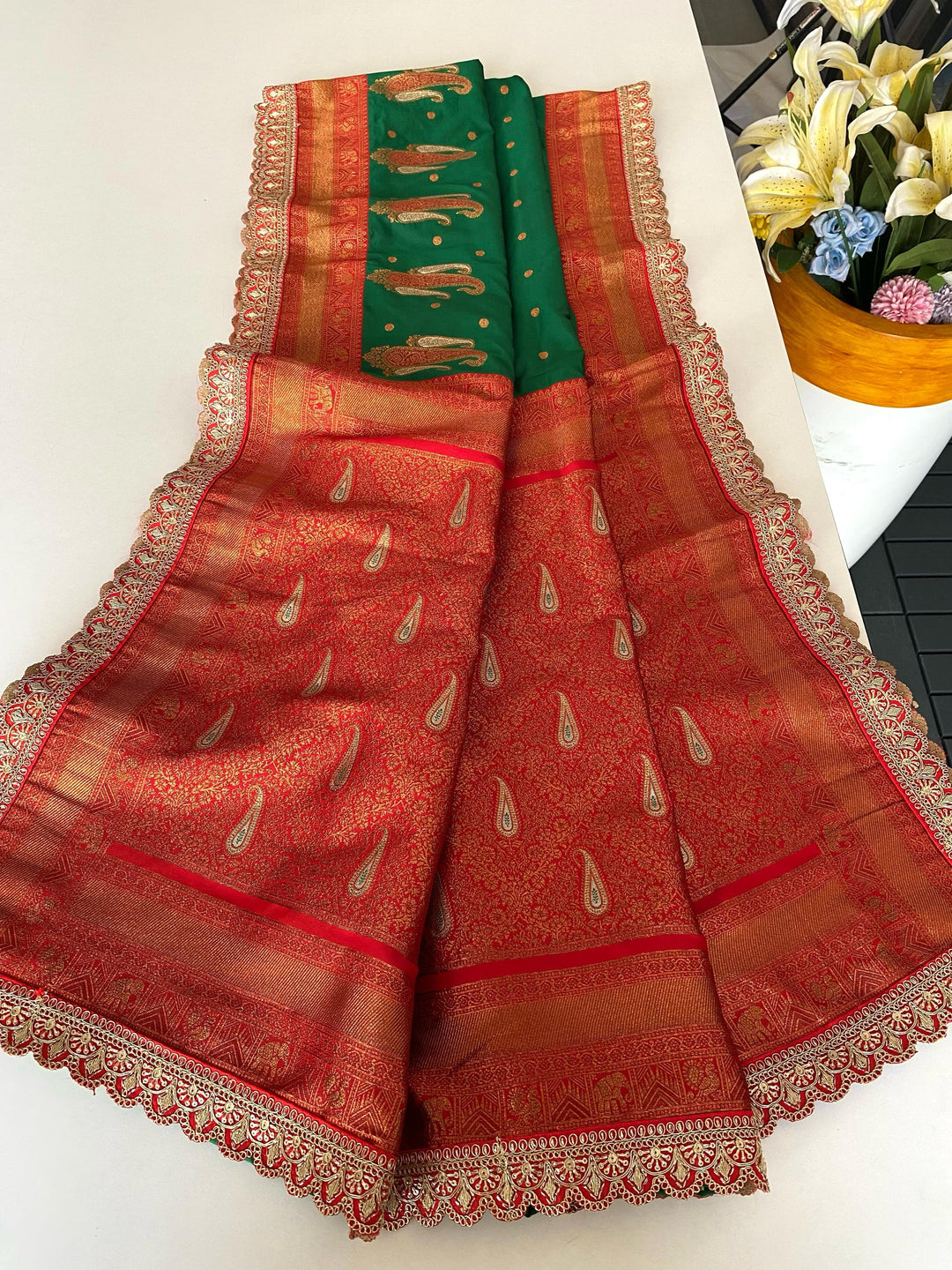 Traditional Vibes- A Festival Special Kanchipuram Saree