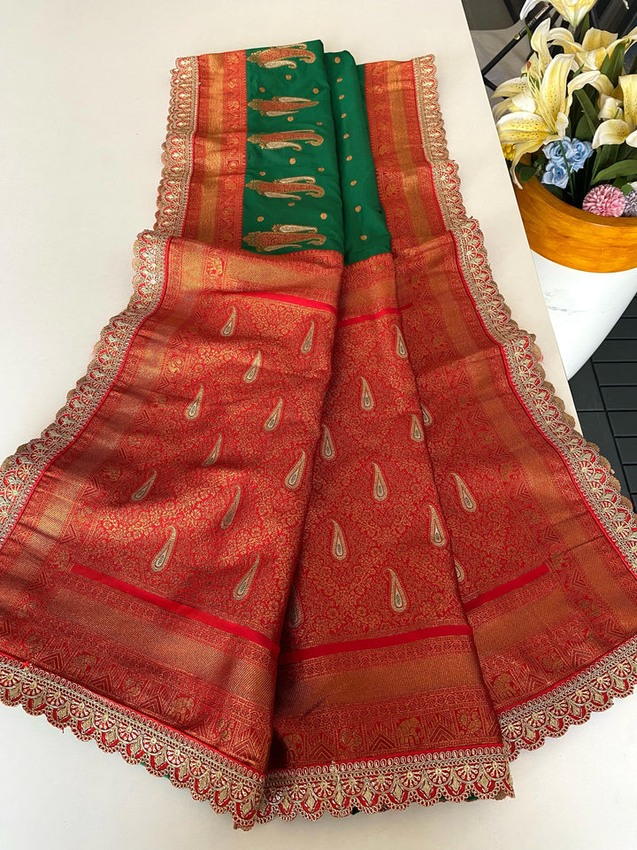 Traditional Vibes- A Festival Special Kanchipuram Saree