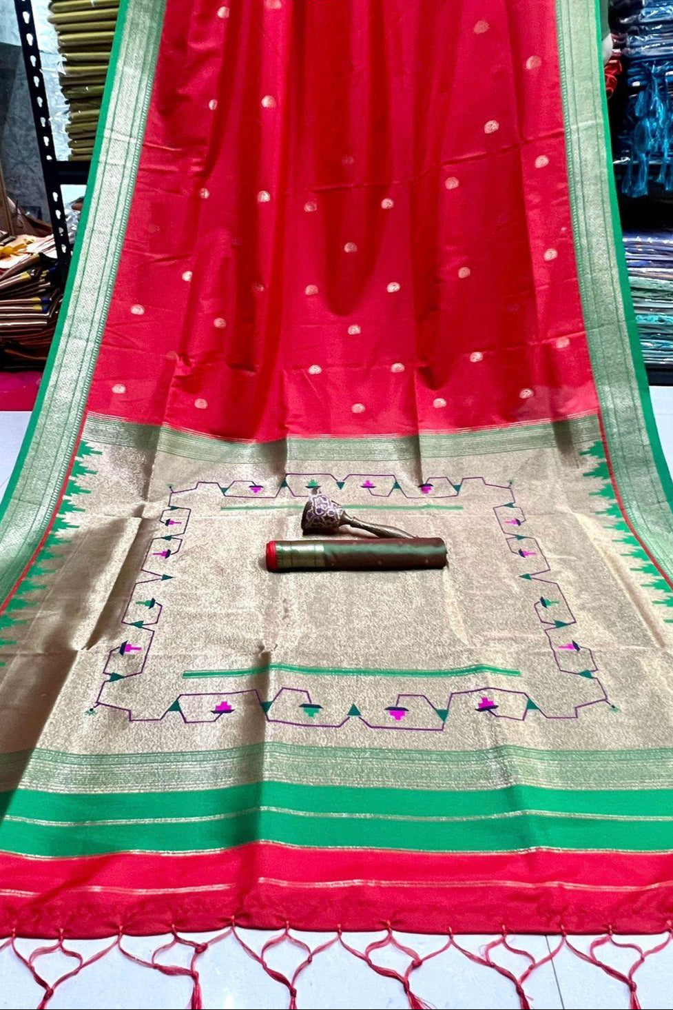 Loving The Vives Paithani Silk Saree