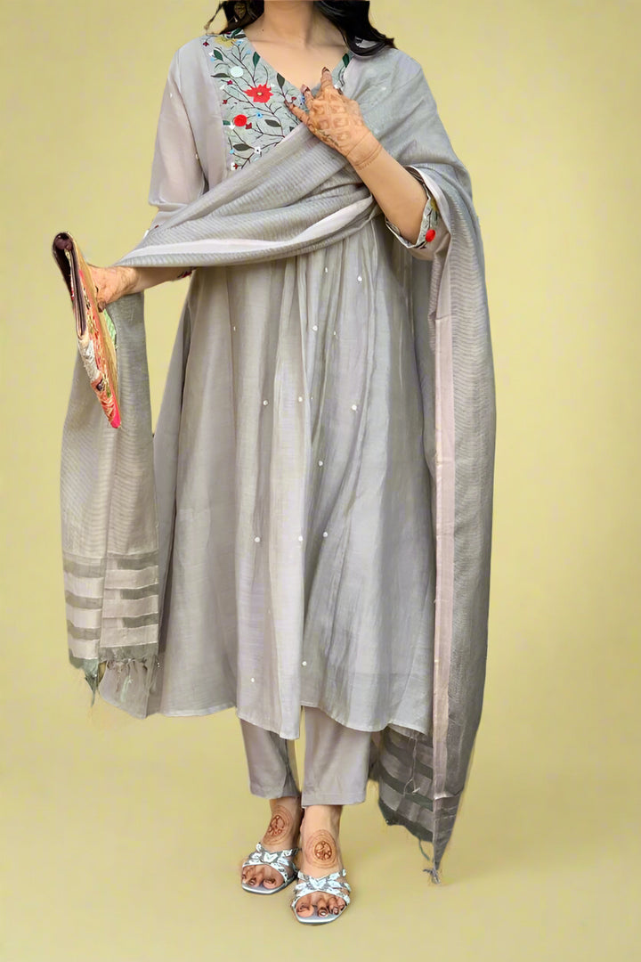 Unscripted Moments Cotton kurti Set