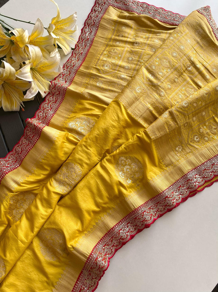 Flaunt With Roots Banarasi Dola Silk Saree